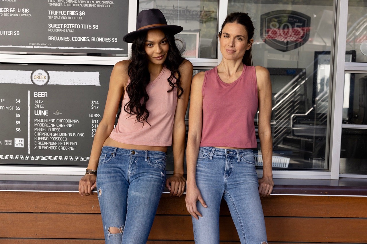 Next Level brand women's blank T-shirts apparel decorating