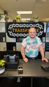 Bailey Sell founder of Transfigure